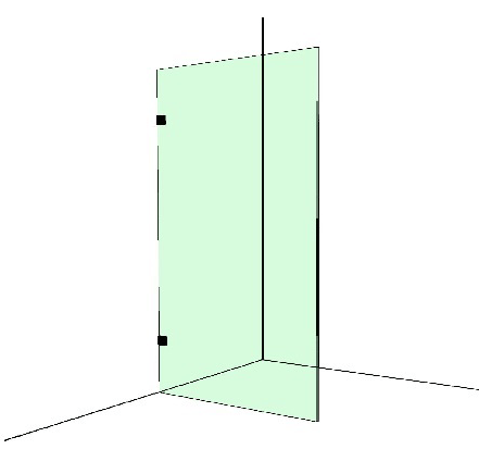 fixed panel 10 mm framed | Frameless Warehouse