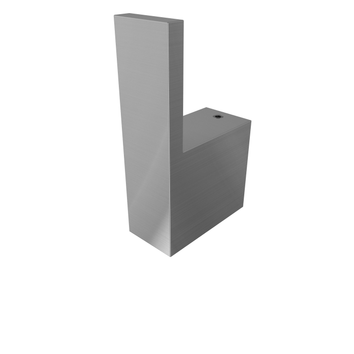 AERO - Towel Hook - SS304 BRUSHED SATIN
Includes 2 x SS304 fixing screw with wall plug