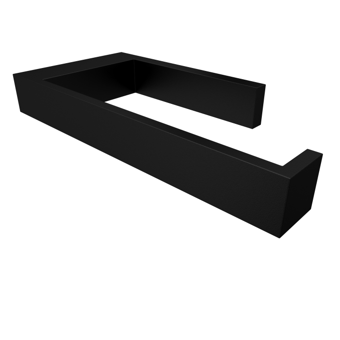 AERO - Toilet Roll Holder - SS304 MATT BLACK Powdercoated
Includes 2 x SS304 fixing screws with wall plugs