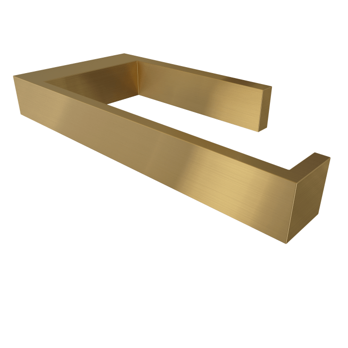 AERO - Toilet Roll Holder - SS304 BRUSHED GOLD PVD finishIncludes 2 x SS304 fixing screws with wall plugs