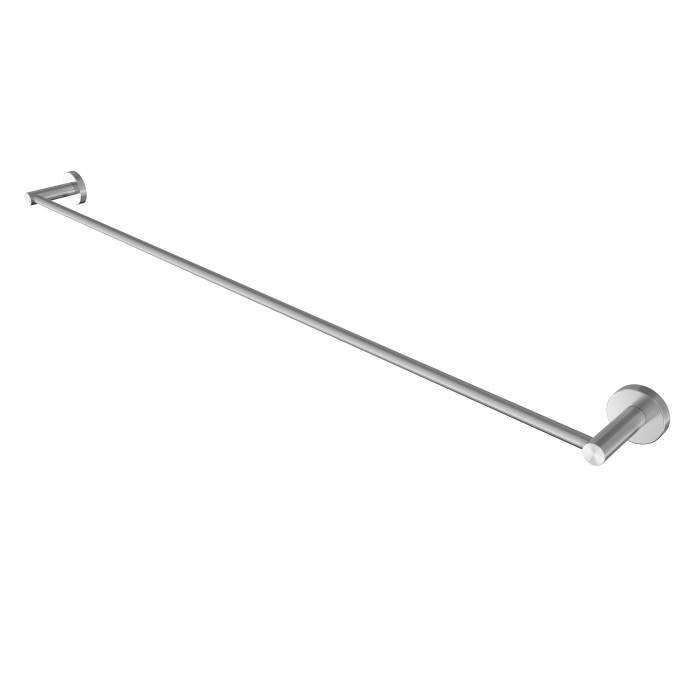 CURVE - Single Towel Rail - 900mm long - SS304 BRUSHED SATIN
Includes 6 x SS304 fixing screws with wall plugs