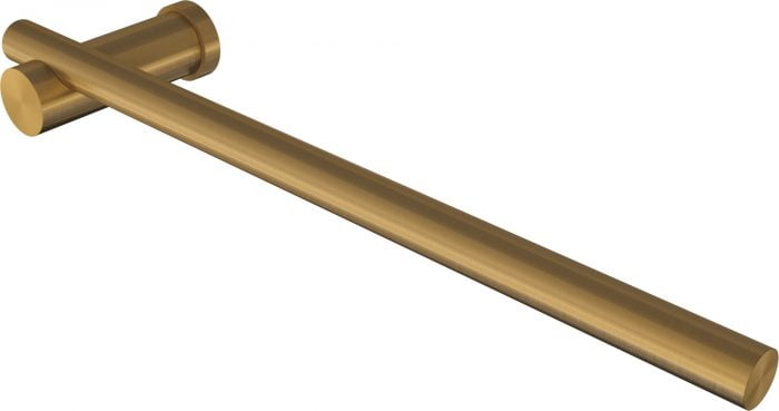 PILLAR - Hand Towel Rail - SS304 BRUSHED GOLD finish
Includes 2 x SS304 fixing screws with wall plugs