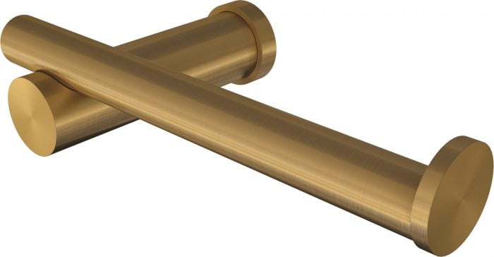 PILLAR - Toilet Roll Holder - SS304 BRUSHED GOLD finish
Includes 2 x SS304 fixing screws with wall plugs