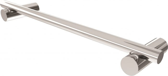 PILLAR - Single Towel Rail - 300mm long - SS304 POLISH
Includes 2 x SS304 fixing screws with wall plugs