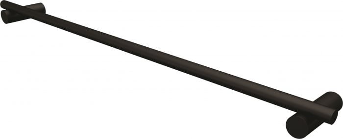 PILLAR - Single Towel Rail - 600mm long - SS304 MATT BLACK
Includes 2 x SS304 fixing screws with wall plugs
