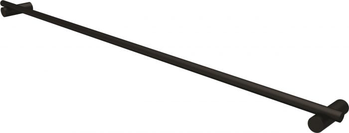 PILLAR - Single Towel Rail - 900mm long - SS304 MATT BLACK
Includes 2 x SS304 fixing screws with wall plugs